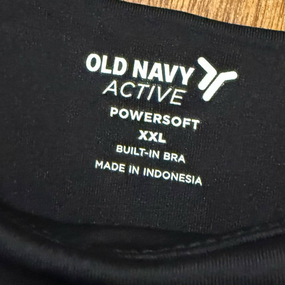 🌹 Old Navy Active Black Powersoft Dress - Picture 3 of 5